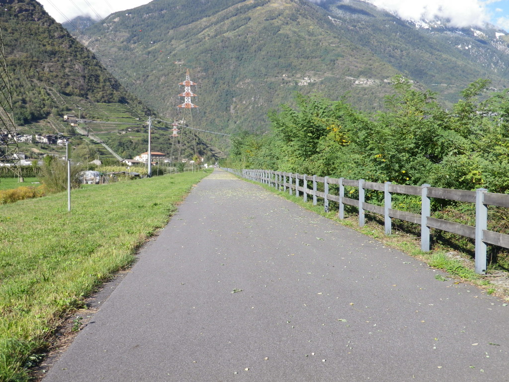 Valtellina Trail outside Tirano