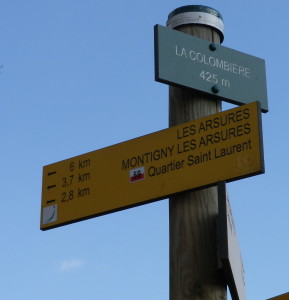 Arbois signage