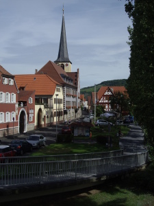 Trailhead in Margetshoechheim