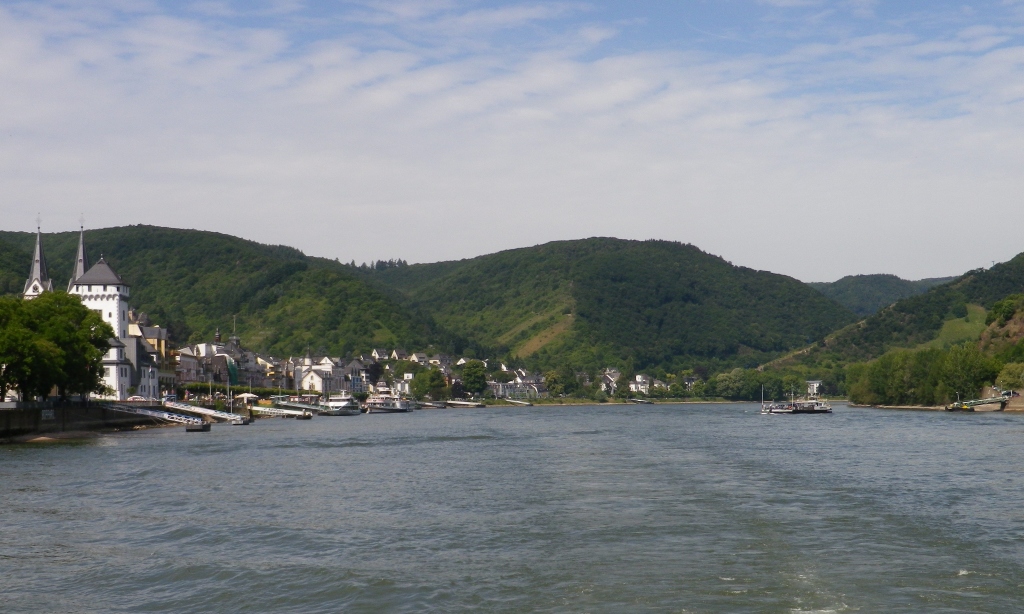 Upper Middle Rhine River Valley on a Sunnier Day