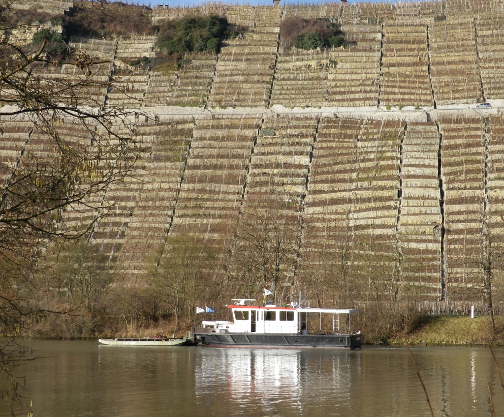 River Traffic on the Neckar