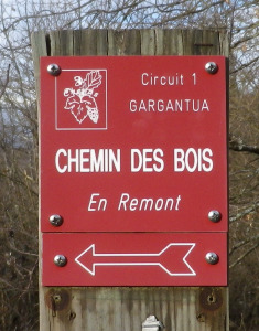 Marking for Circuit de Gargantua