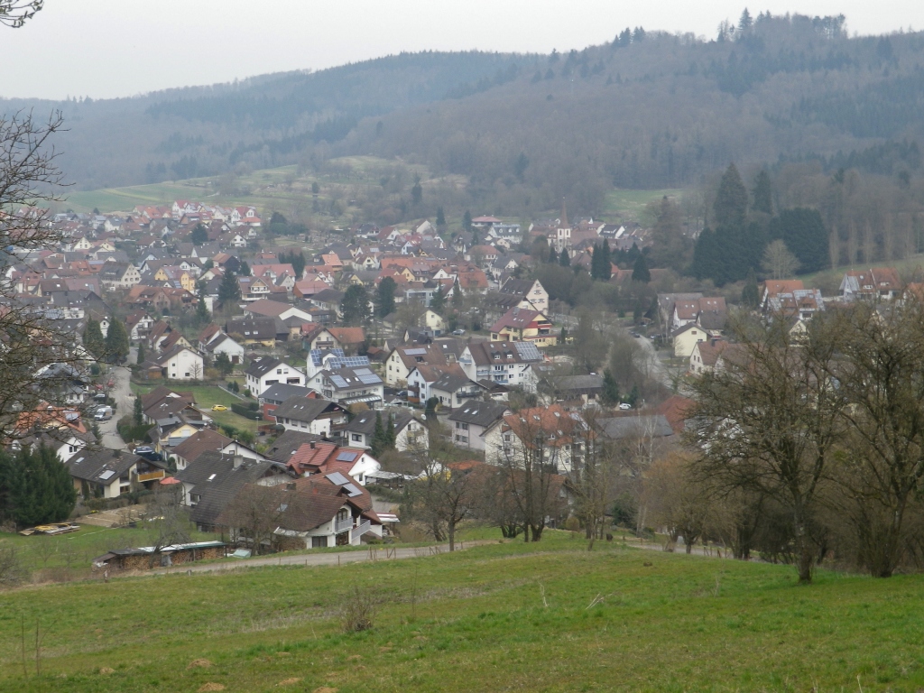 Above Heimbach Village