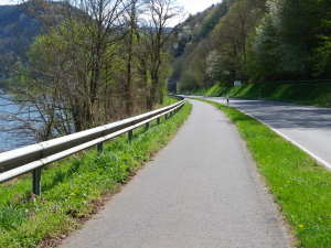 Dedicated Path along a Road