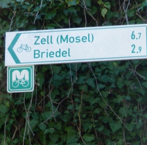Moselle Bike Trail Sign