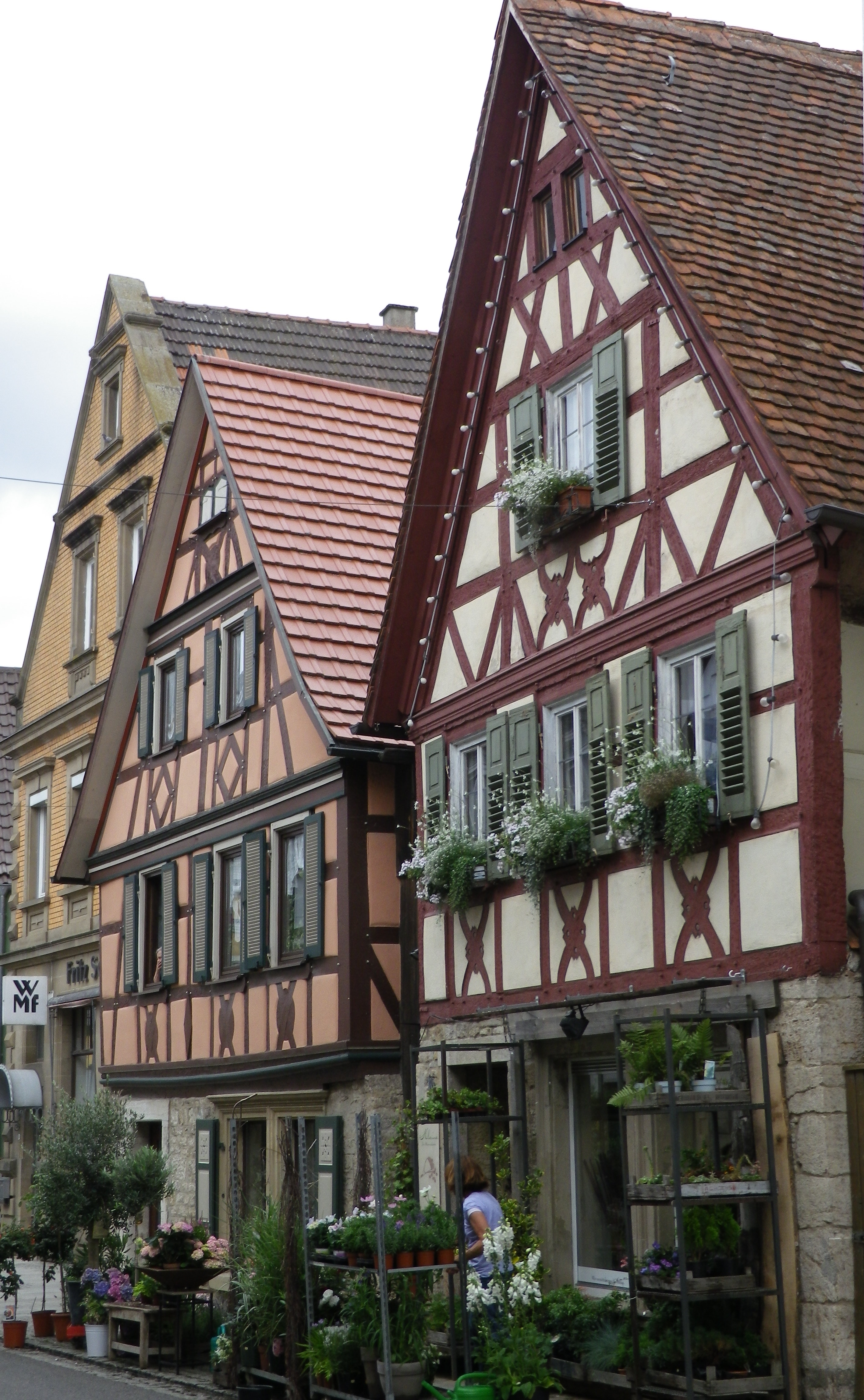 Half-Timbered Houses, Creglingen