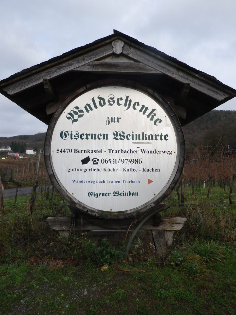 Eisernen Weinkarte Tavern Sign 