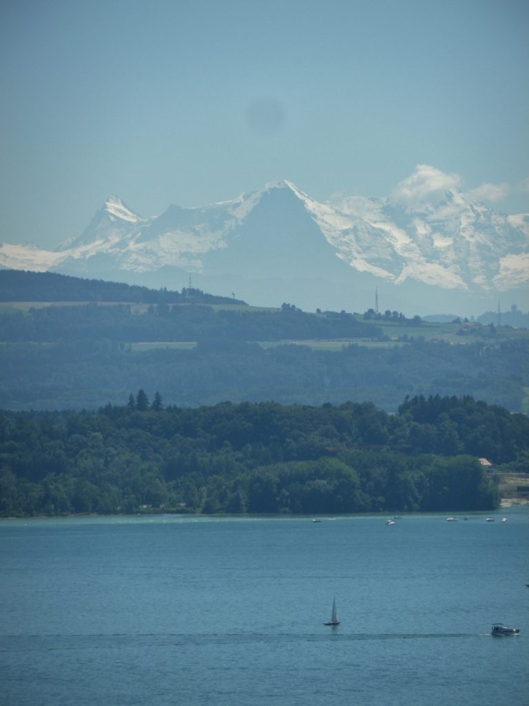 Alps Tower on the Horizon