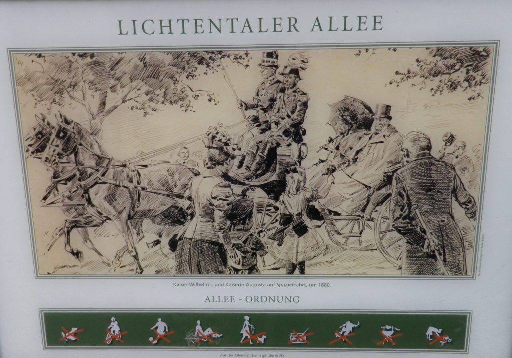 Lichtentaler Allee Sign