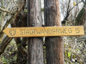 Signage Stadtwanderweg 5