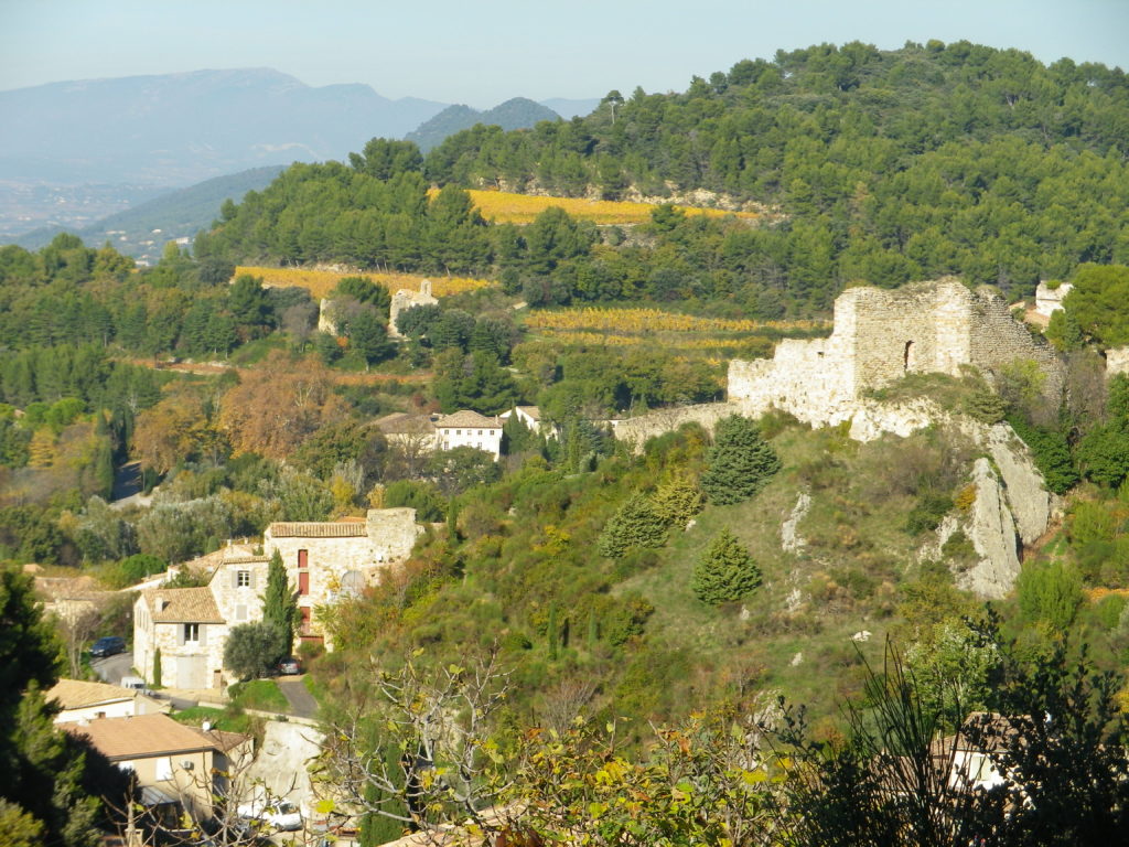 Above Gigondas