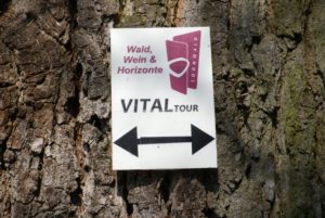 Wald, Wein & Horizonte Sign